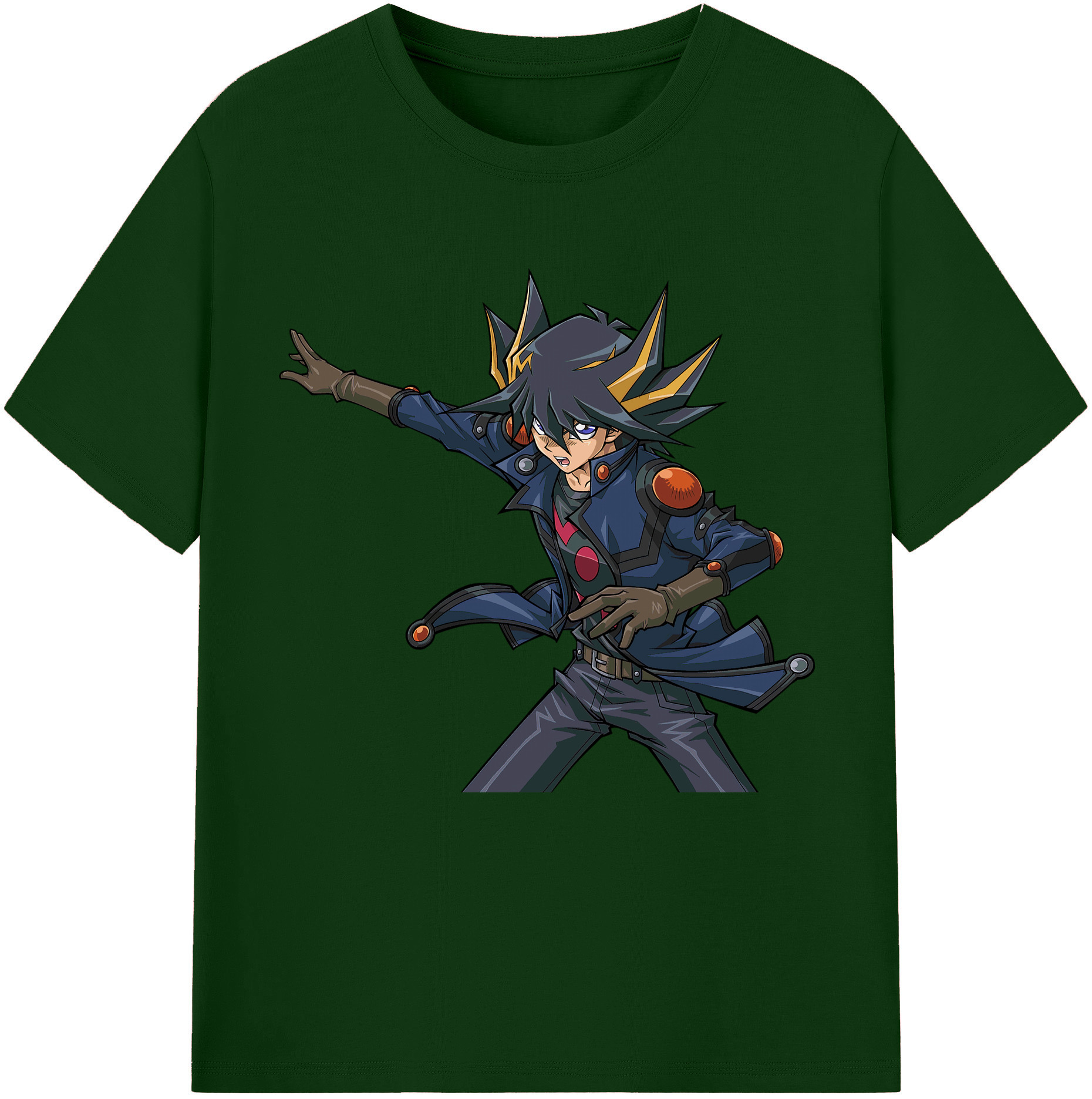 （画像用） 遊☆戯☆王 Yu-Gi-Oh! 綿100％半袖Tシャツ（フロントプリント）